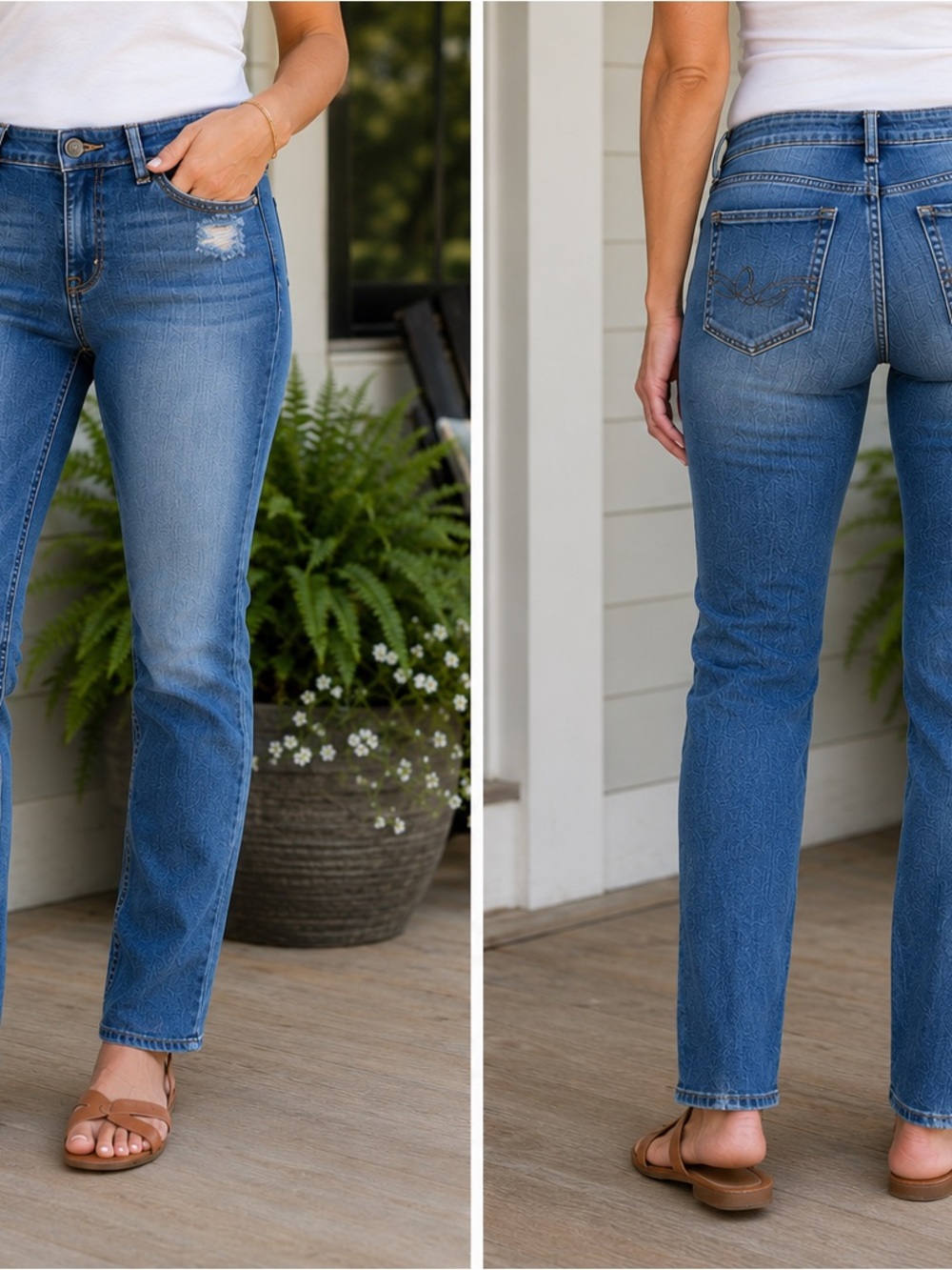 Silver Jeans Avery Slim Jeans W30 L27 Medium Wash Mid Rise Stretch Denim Fitted